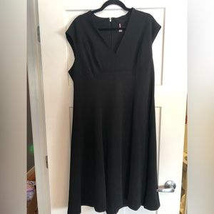 NWT  Black Fit and Flare Dress